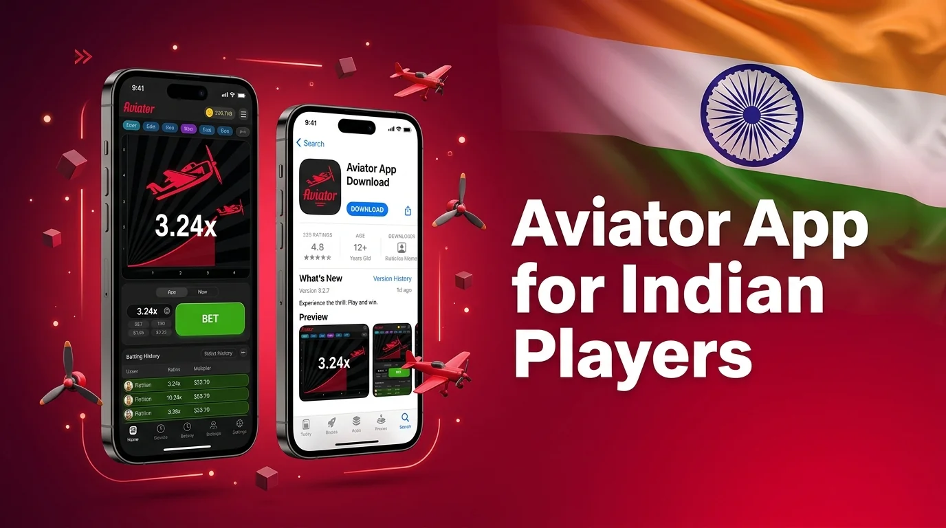 Aviator App India for Indian players featuring the popular crash game, mobile gameplay, and real money betting options